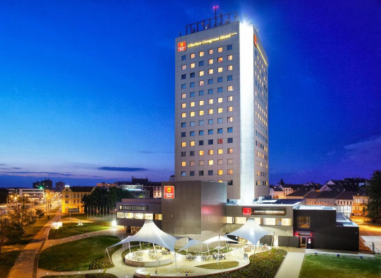 Clarion Congress Hotel Чешка Будьовица Екстериор снимка